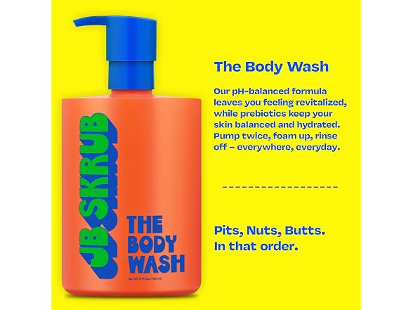JB SKRUB Clean Kids Body