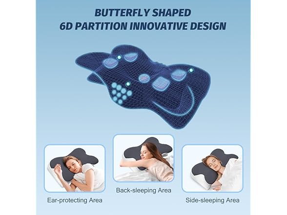 Jpoht BC820025080023 side sleeper pillow