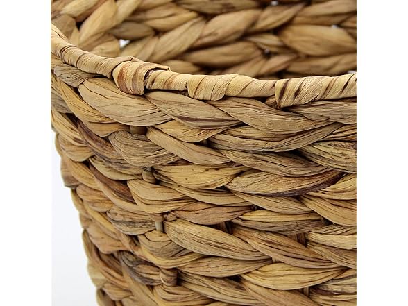 Casaphoria Water Hyacinth Garbage Basket