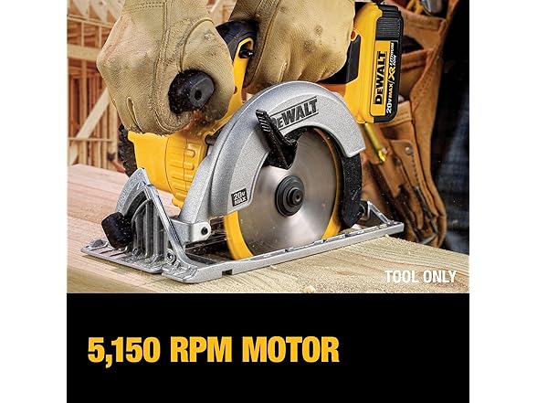 DEWALT DCS391P1 20V MAX 6-1/2-Inch Circular Saw Kit