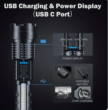 axl Senter LED Tactical Flashlight - Gallery 10