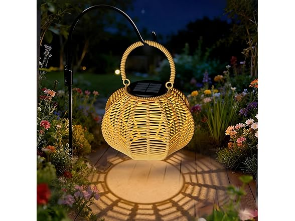 KagoLing Solar Lanterns Outdoor Waterproof, 2PK