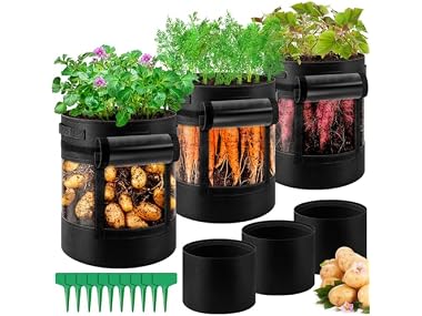 $14.99, Was $32.99, 54% Off! UJG Potato Grow Bags dealfomo