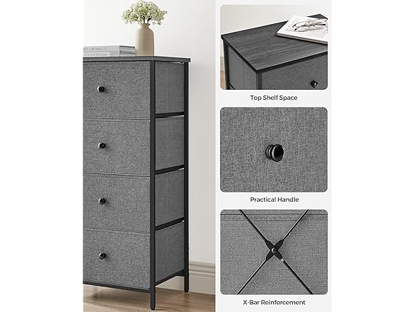 SONGMICS Dresser for Bedroom