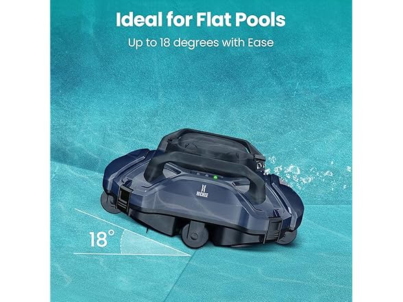 HICHEE Cordless Pool Vacuum Robot - Gallery 9
