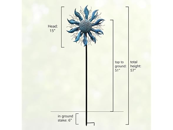 Red Carpet Studios Windspinner Garden Decor 