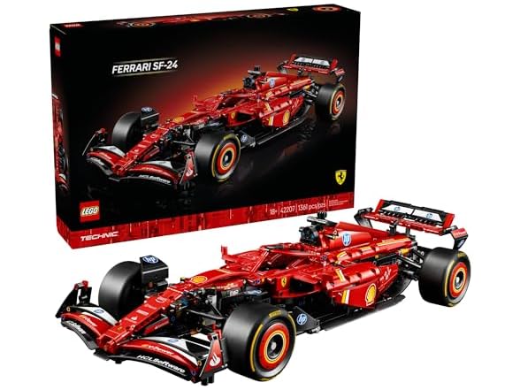 LEGO Technic Ferrari SF-24 F1 Model Car Kit
