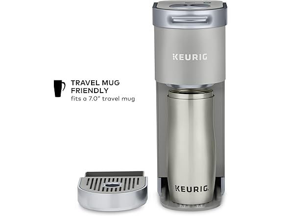 Keurig K-Mini Plus Single Serve K-Cup Pod Coffee Maker, with (Open Box)