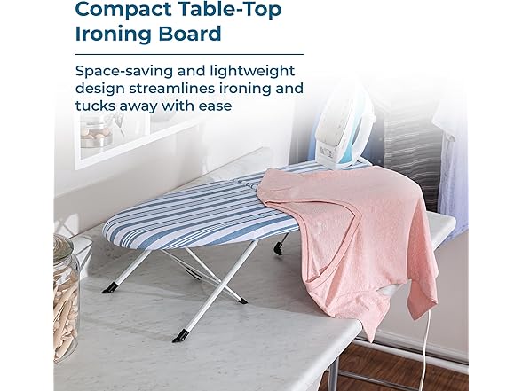 Honey-Can-Do Folding Tabletop Ironing Board