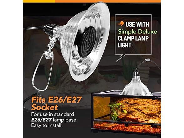 Simple Deluxe 100W Ceramic Heat Emitter