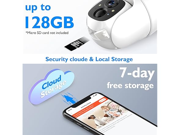 Allweviee Security Cameras Wireless Outdoor, 2K 3MP Pan Tilt 355° View IP65 Waterproof Rechargeable Battery Powered PTZ WiFi Solar Camera with PIR, Color Night Vision,2-Way Talk,Cloud/SD (Open Box)