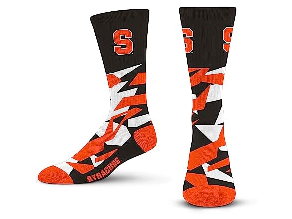 NCAA Shattered Camo Crew Sock