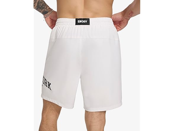 Dkny Men Swim Swim Trunk White
