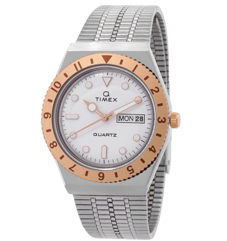Timex Q Women’s 36mm Silver Dial Watch - Gallery 3