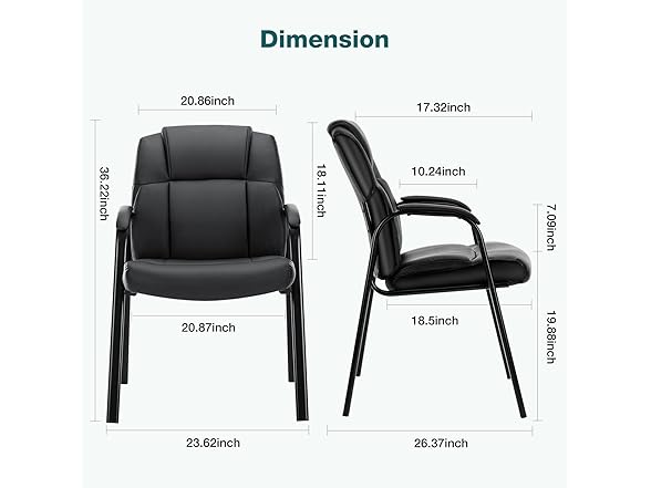 OLIXIS Office Chair - Guest Reception Chair Set
