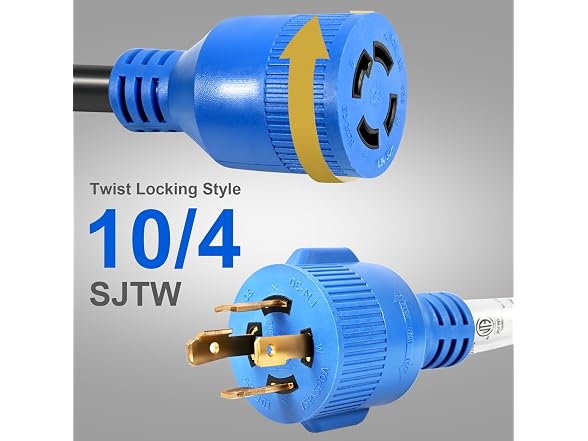 30 Amp Generator Cord and Power Inlet
