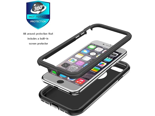 ImpactStrong for iPhone 7/8 Case, Ultra (Black)
