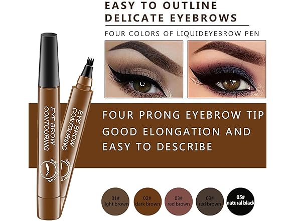 mistyrain 5PCS Magic Eyebrow Pencil