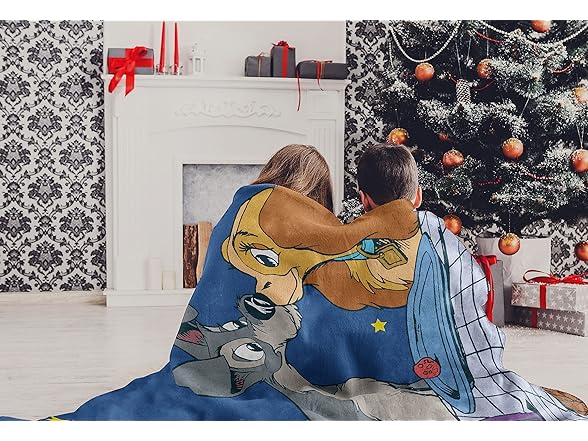 Northwest Disney Lady & The Tramp Throw