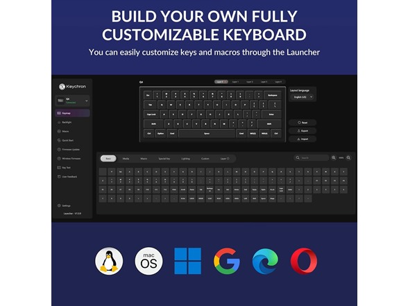 Keychron Q4 Wired Custom Mechanical Keyboard