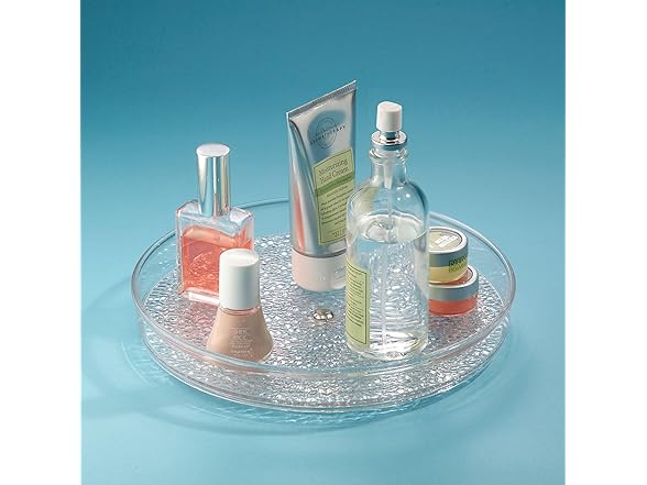 iDesign Lazy Susan Clear 9in