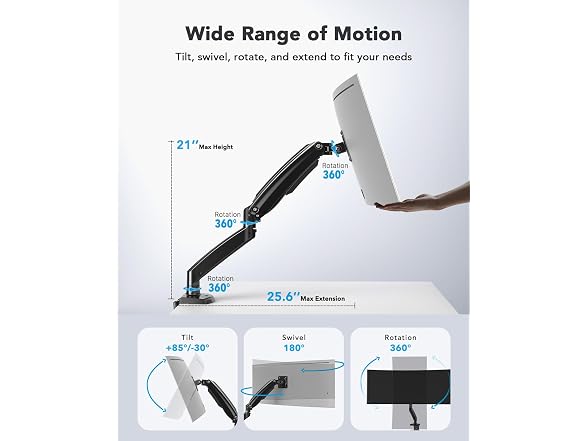 Single Monitor Arm