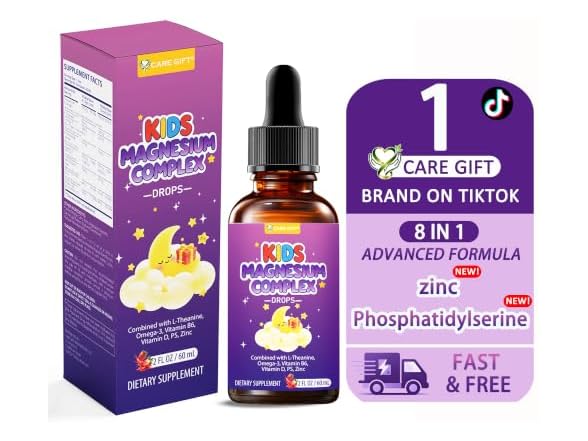 Kids Magnesium Liquid Drops-Magnesium