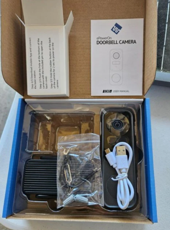 ePowerOn EDB5 Wireless Smart Video Doorbell Camera - Gallery 6