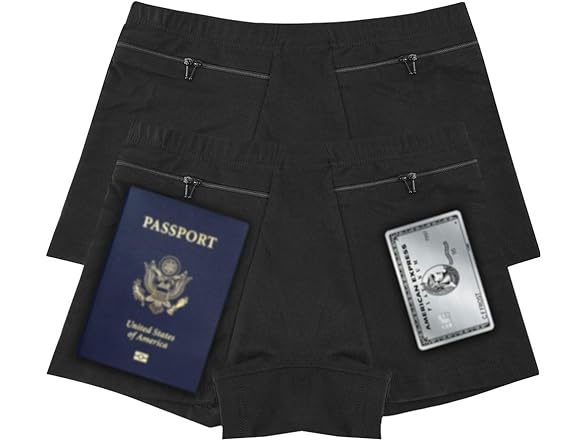 H&R Women's Underwear with Secret Pocket
