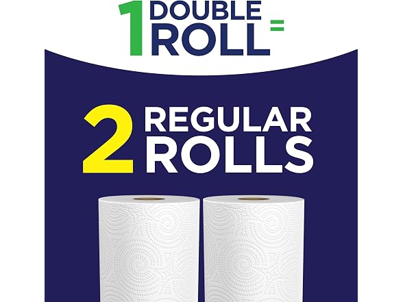 Sparkle Tear A Square Towels 24 Double Rolls