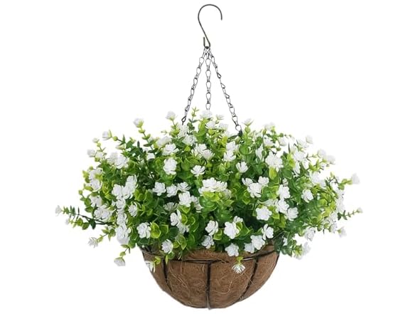 BCBLF White Artificial Flowers