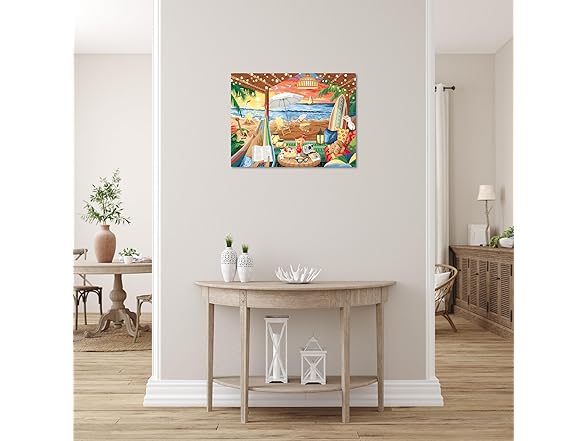 Ravensburger Relax CreArt Cozy Cabana Paint by Numbers Kit