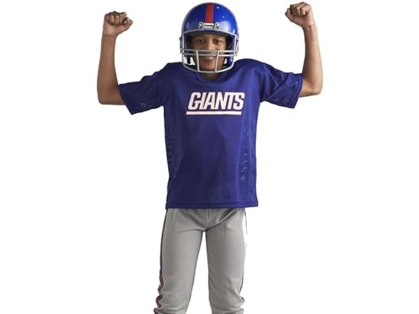 NY Giants Kids Football Set Costume