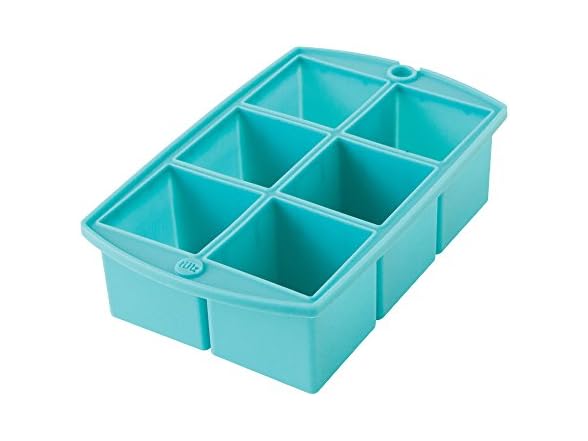 Tulz Mega Ice Block Tray, Silicone, Teal