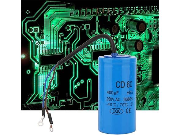 Walfront CD60 Motor Capacitor Round Motor 50/60Hz