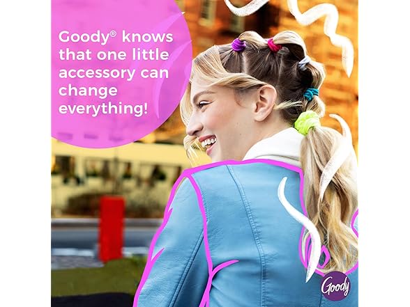 Goody Ouchless Forever Satin Scrunchies, 2 Ct