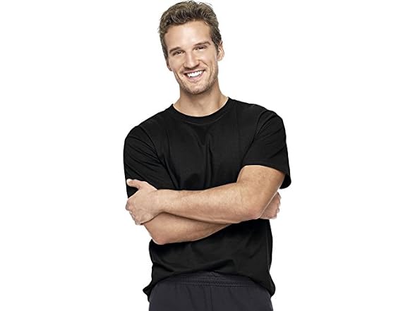 Hanes Men (L) Short Sleeve Beefy T-Shirt
