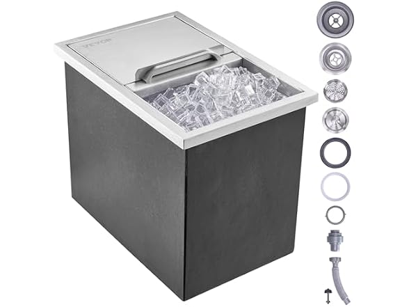 Drop in Ice Chest, 18"L x 12"W x 14.5"H