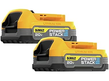 $104.99 DEWALT DCBP034 20V MAX POWERSTACK Battery 2pk dealfomo