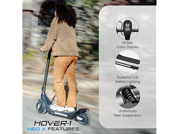 Hover-1 Neo X Foldable E-Scooter 15 mph