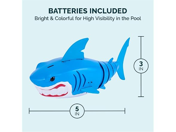 SwimWays Rainbow Reef Shark Toy