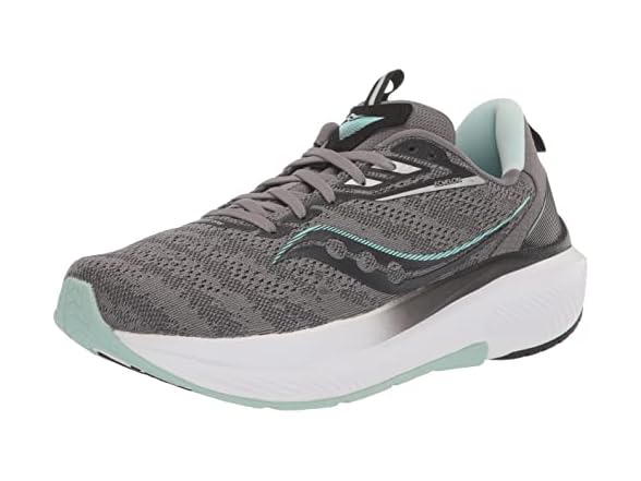 Saucony Men's Echelon 9 Running Shoe, White/Gum, 11.5