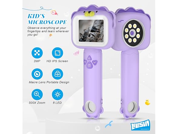 LELESUN Kids' Microscope