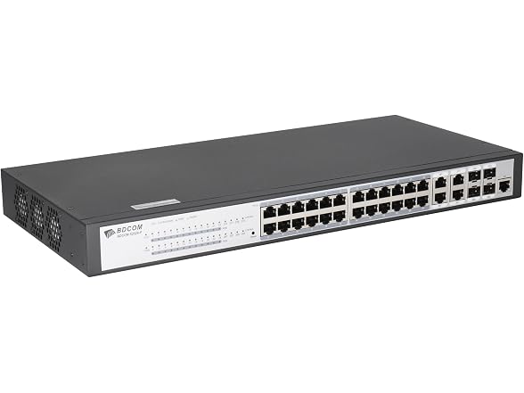 BDCOM S2528-P Ethernet PoE Switch with