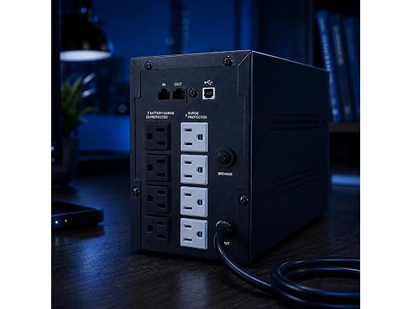 SKE UPS Battery Backup 600VA/360W