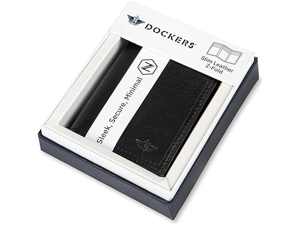 DOCKERS Dockers Men's Extra Capacity Slim Profile Trifold