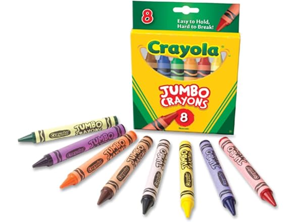 Crayola Jumbo Crayons - 8-Per Box
