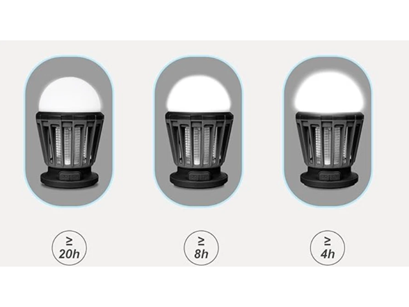 2 Pack Solar LED Anti Mosquito Zapper