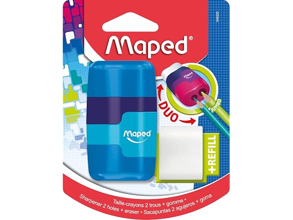 Maped Connect Coloured Duo Eraser and