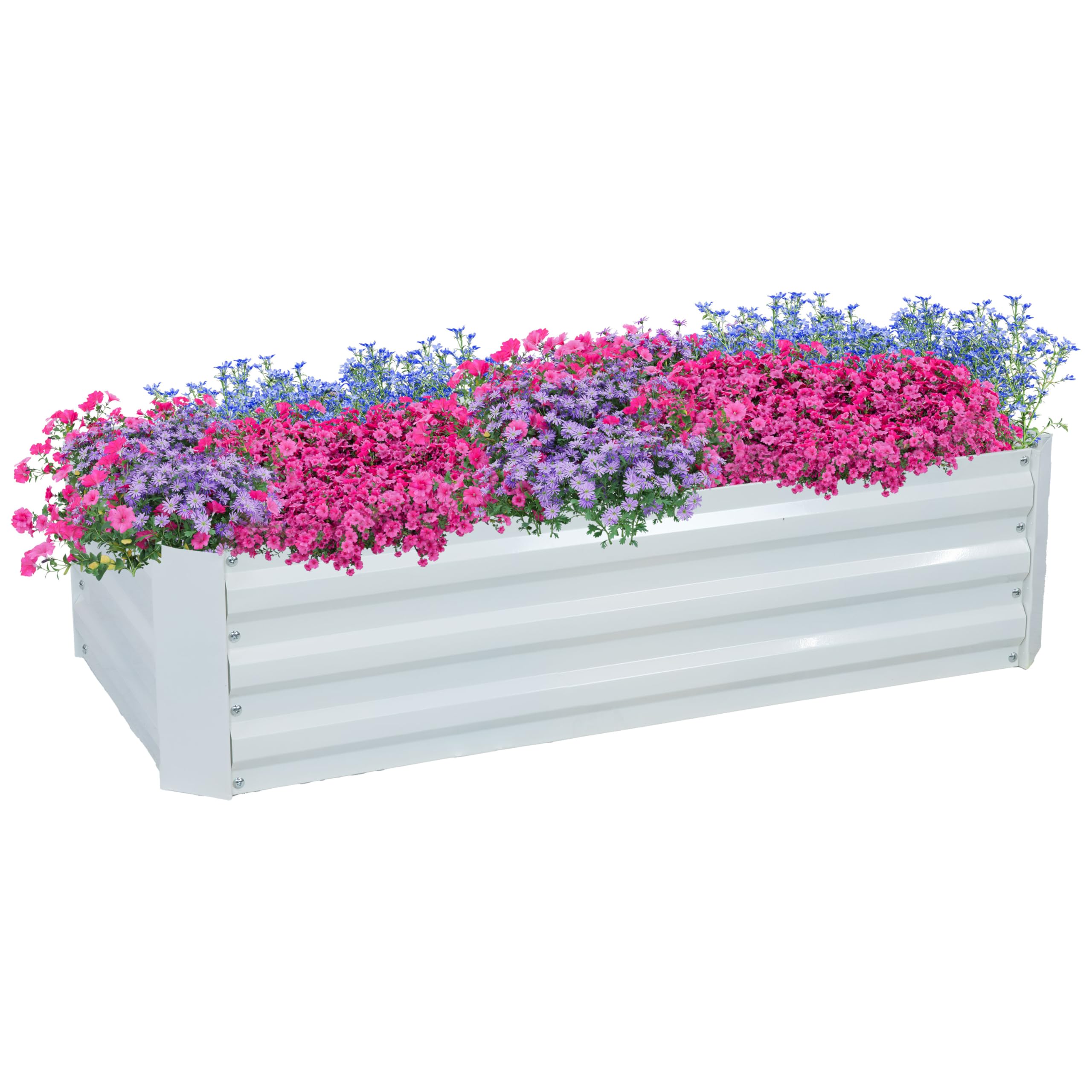 Sunnydaze 4 x 2 x 1 ft Garden Bed - Choose Color - Gallery 12